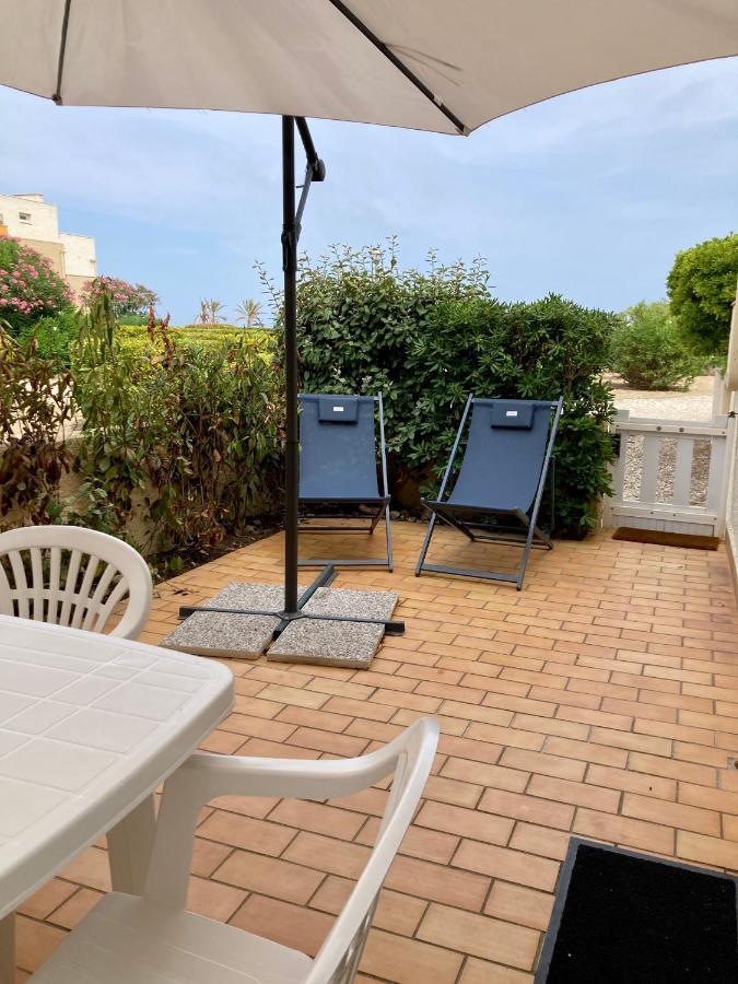 Le Grand Large 3 Pieces En Rez De Jardin, Avec Terrasse Et Acces Direct A La Plage A Pied Le Barcarès المظهر الخارجي الصورة